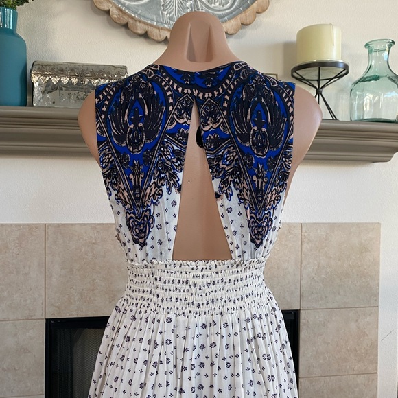 Free People printed mini dress, size S, never worn - Picture 6 of 11
